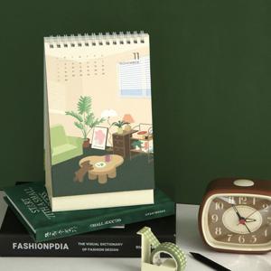2026 일러스트 달력 탁상달력 감성 인테리어 데스크 캘린더