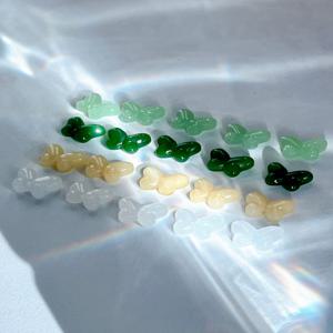 유리 나비 옥 전통 비즈 악세사리 노리개 공예 키링 팔찌 핸드폰스트랩 만들기 재료 부자재