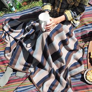 마빈 니트블랭킷 브라운 쇼파 사무실 블랑캣 에스닉 카페 미용실 감성 캠핑 무릎담요