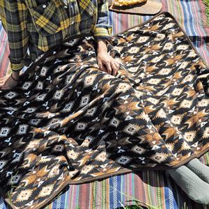 밤비 블랭킷 브라운 쇼파 사무실 블랑캣 감성 캠핑 무릎담요 에스닉 카페 미용실 겨울