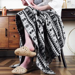 카이로 자가드 블랭킷 쇼파 사무실 블랑캣 에스닉 감성 캠핑 무릎담요 피크닉