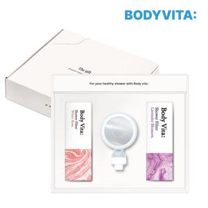 바디비타 The gift 기프트 더블세트(샤워헤드+필터2 구성)