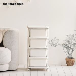 트롤리 이동식 아기 수납장