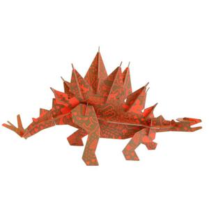 DIY 페이퍼아트 Stegosaurus / fossil 스테고사우르스 화석 그래픽