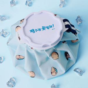 짱구 친구들 패턴 냉온 주머니 얼음 냉찜질 온찜질 핫팩 쿨팩 방수코팅 카라비너 복부