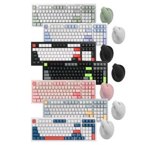 오피스프로 WMK700 사일런스 M 무소음 무선 블루투스 키보드 버티컬 마우스 세트 98