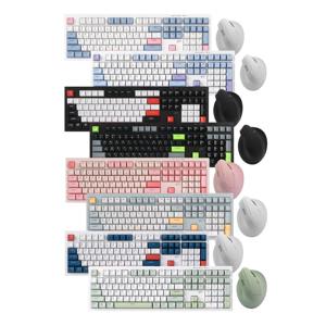 오피스프로 WMK700 사일런스 M 무소음 무선 블루투스 키보드 버티컬 마우스 세트 108