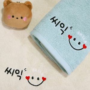 송월 라이트 무지 씨익 smile 2P 선물세트