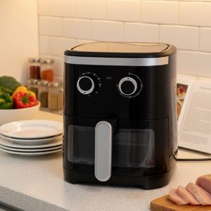 투명 보이는 에어프라이어 저소음 4L 미니 가정용 집들이 1인가구