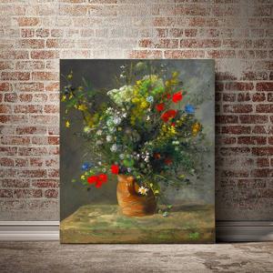 명화 인테리어 그림 액자 르누아르 - 꽃병에 담긴 꽃들
