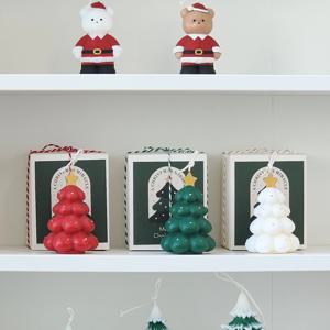 크리스마스 트리 캔들 감성 인테리어 무드 향초 소품