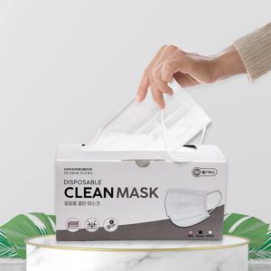 국내생산 MB필터 일회용 클린마스크 50매/1box