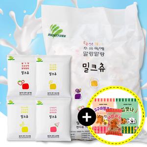 짐승용량 밀크츄 5가지맛 믹스 1kg+70g 4가지 맛 전통스낵랜덤드림