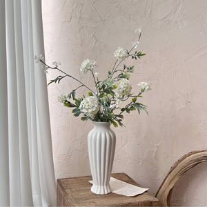 스노우 화이트 목수국 조화 그린 여름 인테리어 소품