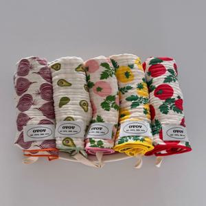 야채 키친크로스 행주 테이블매트 덮개