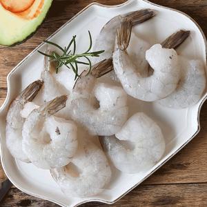 칵테일새우 급냉 손질 생칵테일 흰다리새우 냉동 두절 탈각