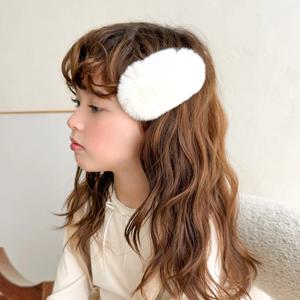 윈터 베이비 리얼토끼털 유아헤어핀