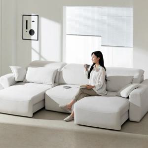 테로스 리클라이너 쇼파 4인용 슬라이드 모션 소파