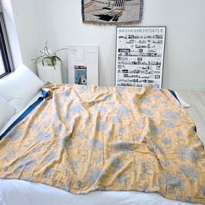 골든블룸 거즈 대형 담요 거즈 대형 소파커버/블랭킷