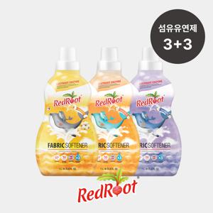 3+3 우리아이 유기농 고농축 안심 섬유유연제 1L