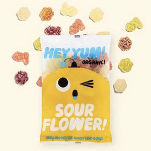 헤이얌 젤리 사워플라워 100g 상큼한 덴마크 과일젤리