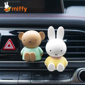 미피 차량용 송풍구 방향제 귀여운 자동차 피규어 캐릭터 디퓨저