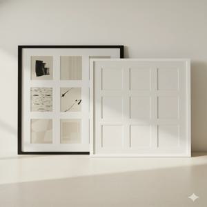 9분할 폴라로이드 인생네컷 알루미늄 사진액자 A2 사이즈