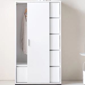 L3120 국내제작 5단서랍 슬라이드 옷장 800 드레스룸 아이방 옷장농 원룸 롱