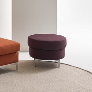 눅시 이지클린 패브릭 소형 대형 원형스툴 5colors