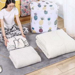 이불정리함 패브릭 리빙박스 의류 보관 수납함 공간활용 대용량 부직포 보관함