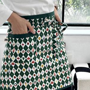 크리스마스앞치마 반앞치마 신혼앞치마 커플앞치마 연말앞치마 크리스마스주방 카페앞치마 5종