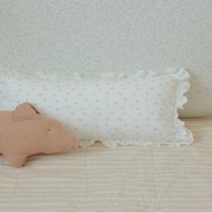 프릴베개커버_Tiny frill pillow