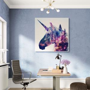 별숲 유니콘 그림 알루미늄액자 키즈카페 꾸미기 대형 인테리어 액자