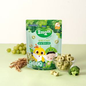 요미요미 유기농 쌀과자 초록 25g*8봉