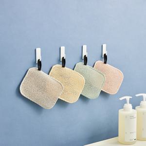 풍성한 거품 망사수세미 양면수세미 주방수세미 친환경 설거지 그물망수세미 스텐냄비세척 4개입