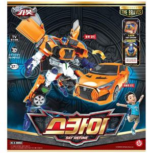 헬로카봇 용사 스카이 리파인 올스타 자동차 변신 로봇