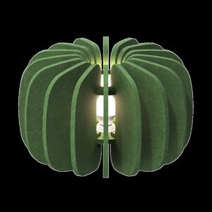 호박 M 램프 올리브 그린