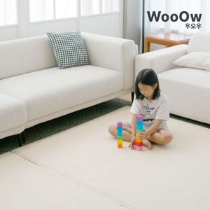 말랑PU경사놀이방매트 140x180cm/층간소음완화 거실 복도 유아 아이방