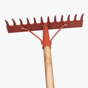 레기 래기 네기 레이크 농기구 쇠스랑 Y형 나무자루 1240mm