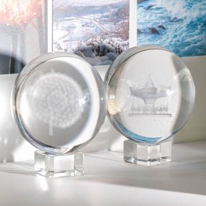 디자인 유리구슬 수정구 촬영 소품 오브제