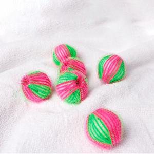 나일론 세탁볼 빨래볼 먼지 털 제거 6P DD-11507