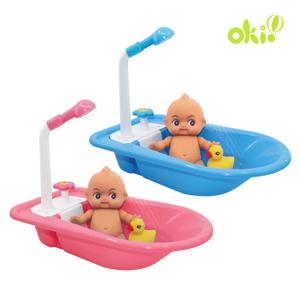 물나오는 퐁퐁 샤워기 욕조 장난감 블루