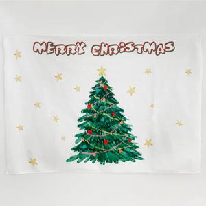 크리스마스 패브릭 포스터 별트리 배경천 천트리 +집게핀 2개 스티커 2개 증정