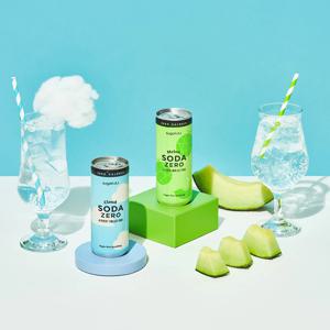 슈가로로 제로소다 메론&구름 2종 6캔