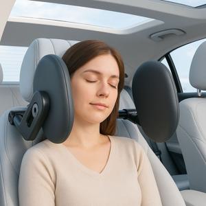 차량용 헤드레스트 사이드 목 머리 받침대 너비 높이 조절 머리받이 목쿠션 목베개