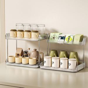 컵 정리함 탕비실 티백 커피 스틱 다용도 수납 정리대 보관함