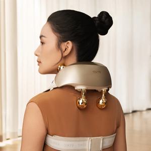 프리미엄 목 어깨 마사지기 H7-ULTRA 승모근 온열 무선 안마기