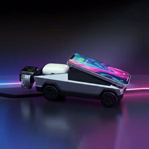 맥세이프 사이버독 3in1 Qi2 무선 충전기 갤럭시 애플워치 올인원 YMCYBERT2