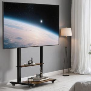 특대형 이동식 TV스탠드 40-100인치 하중 100KG LG 삼성 일반브랜드 호환