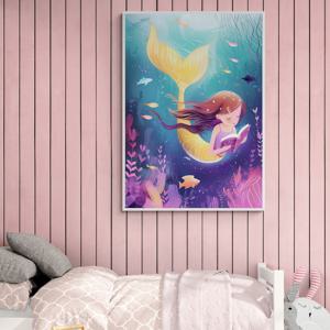 바다속 동화 그림 알루미늄액자 언더더씨 키즈카페 꾸미기 인테리어 액자